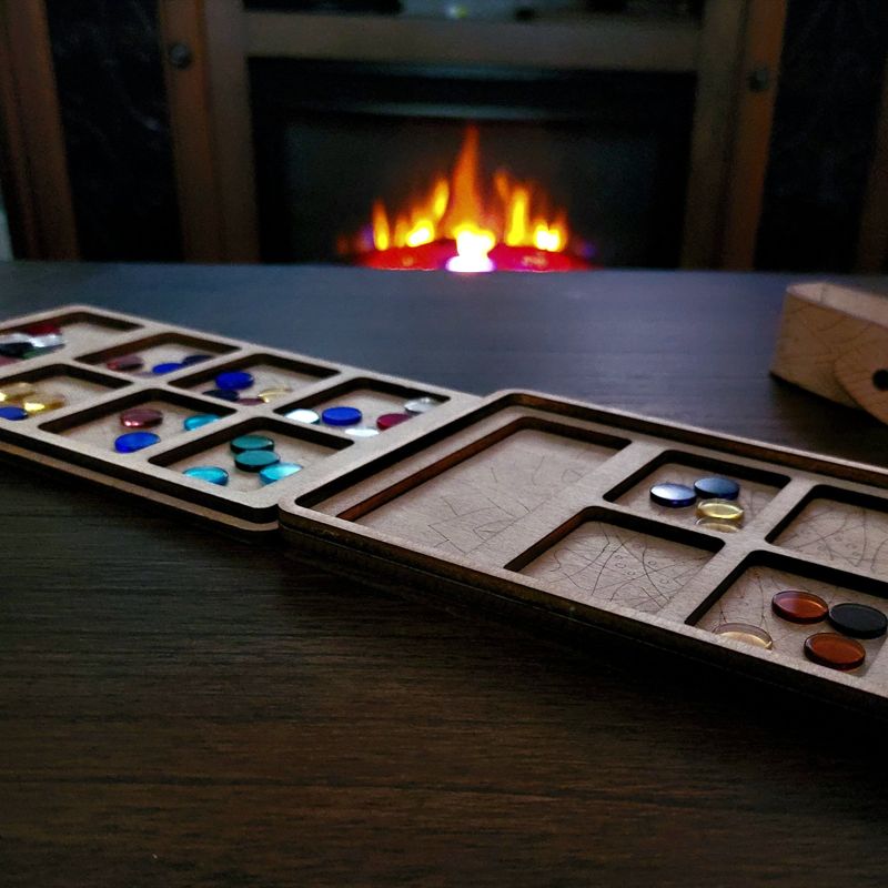 Mancala, Mancala Board, Mancala Set, Mancala Board Game, Family Game Night, Personalized Game, Custom Game (Mancala Set)