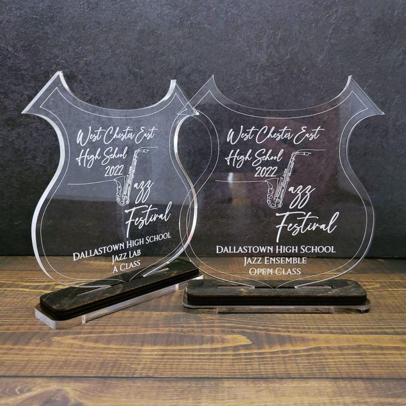 Custom Engraved Acrylic Trophy - Create Your Perfect Trophy