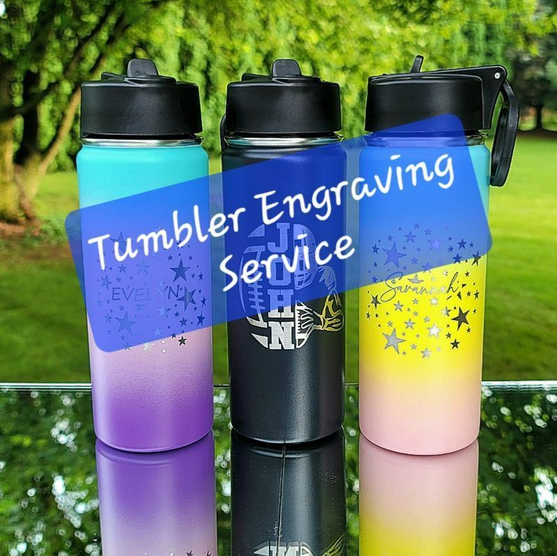 Tumbler Engraving Services