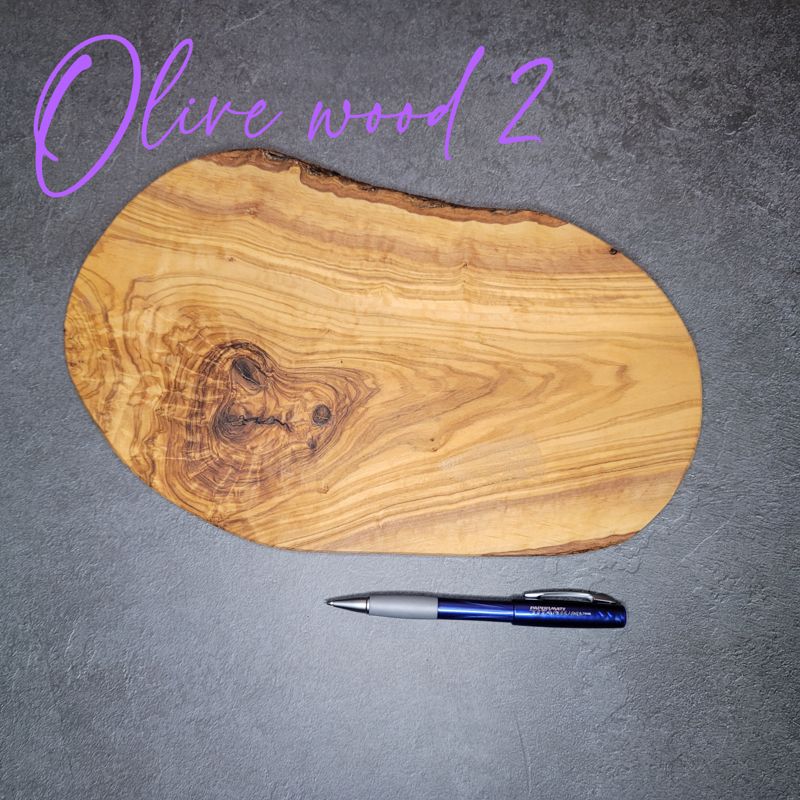 Olive Wood Cutting Board, Olive Wood Live Edge, Olive Wood Engraved Cutting Board, Olivewood Cutting Board, Olive Wood Personalized (Option 1)
