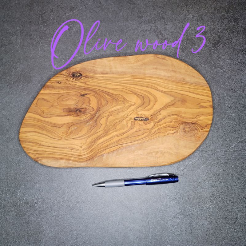 Olive Wood Cutting Board, Olive Wood Live Edge, Olive Wood Engraved Cutting Board, Olivewood Cutting Board, Olive Wood Personalized (Option 1)