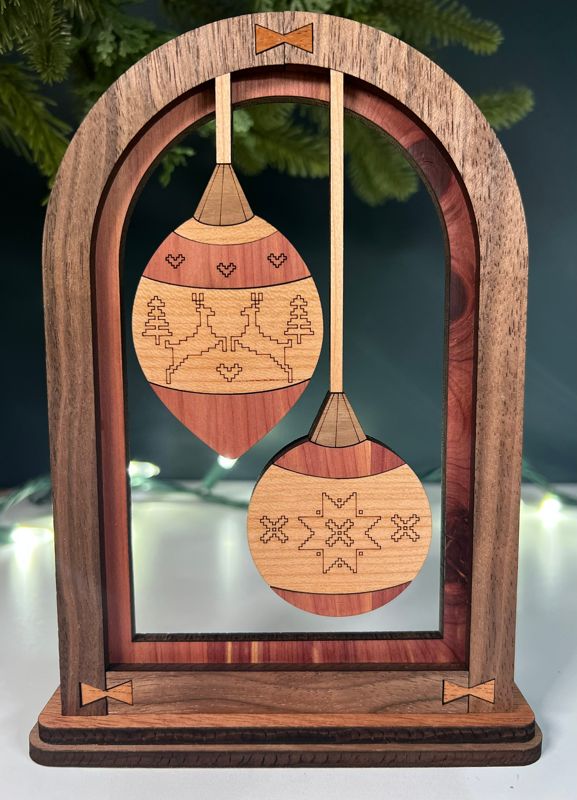 Christmas Arch Mantle Decor - Angel, Cross, Reindeer, Tree, and More!