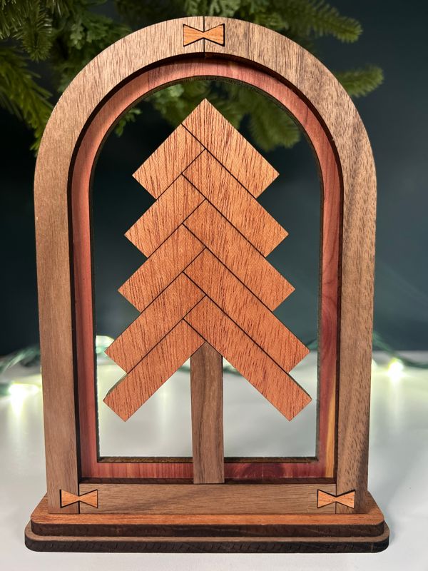 Christmas Arch Mantle Decor - Angel, Cross, Reindeer, Tree, and More!