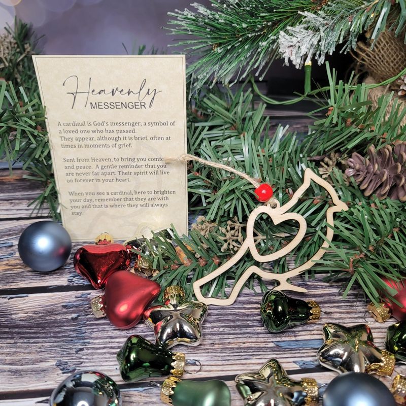 Cardinal Ornament, Heavenly Messenger Ornament