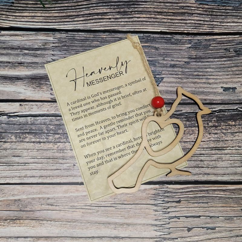 Cardinal Ornament, Heavenly Messenger Ornament