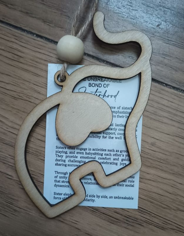 Elephant Ornament, Love and Loyalty Ornament