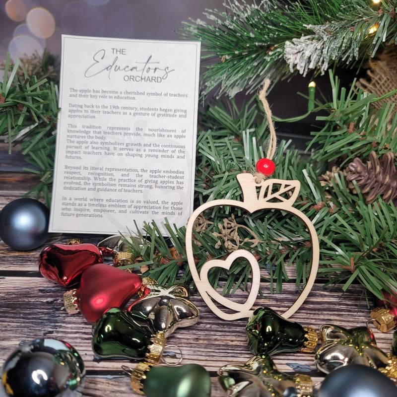 Apple  Ornament, Educator Orchard Ornament