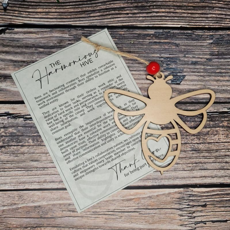 Bumblebee  Ornament, Harmoniums Hives Ornament