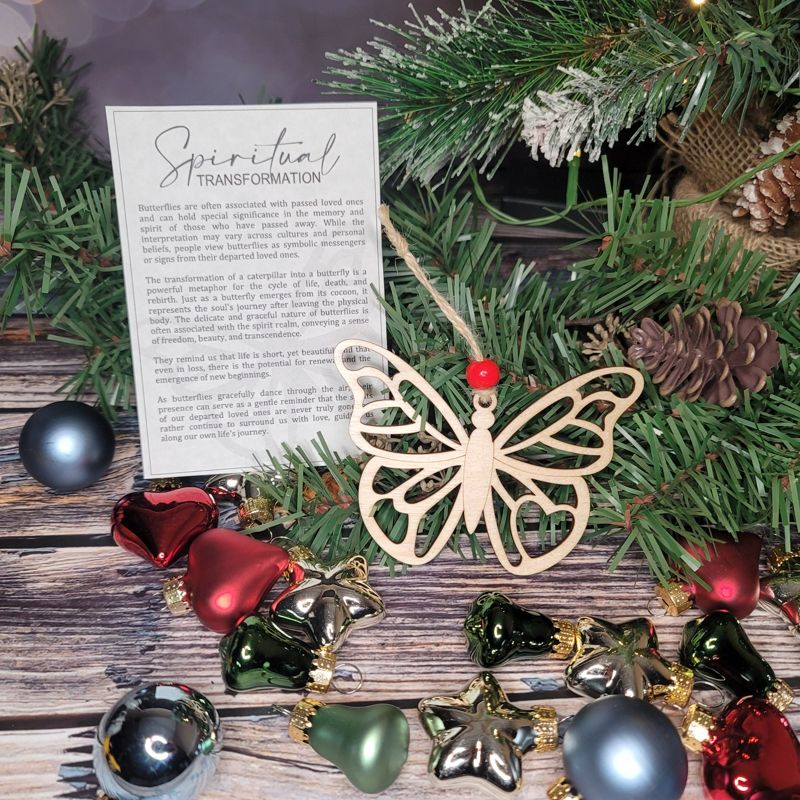 Butterfly Ornament, Spiritual Transformation Ornament