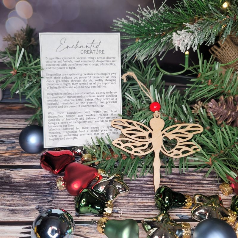 Dragonfly Ornament, Enchanted Creature Ornament