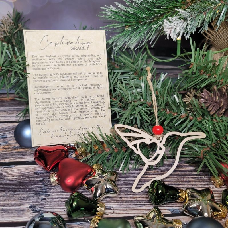 Hummingbird Ornament, Captivating Grace Ornament