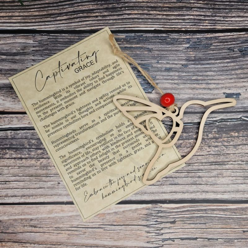 Hummingbird Ornament, Captivating Grace Ornament