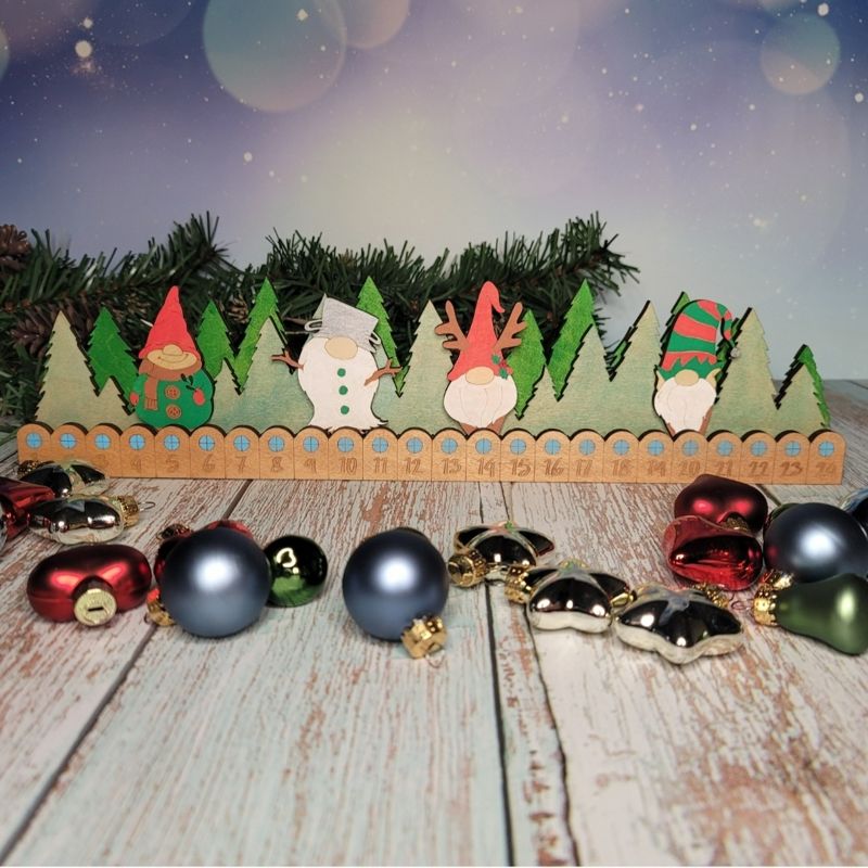 Gnome Village Advent Calendar: Charming Gnome Homes, Whimsical Characters, and Daily Christmas Countdown Fun for the Whole Family