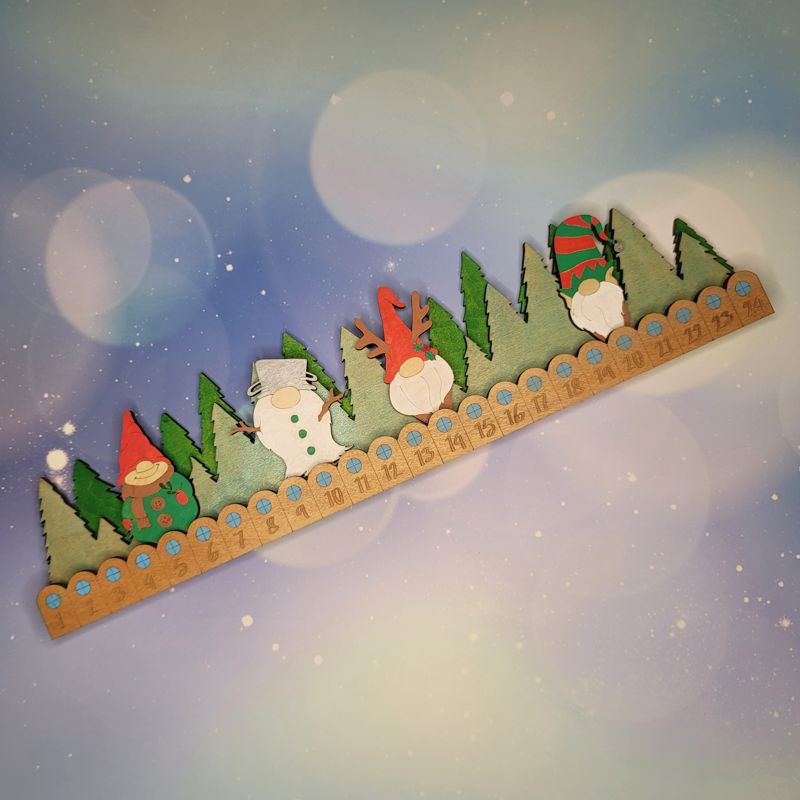 Gnome Village Advent Calendar: Charming Gnome Homes, Whimsical Characters, and Daily Christmas Countdown Fun for the Whole Family