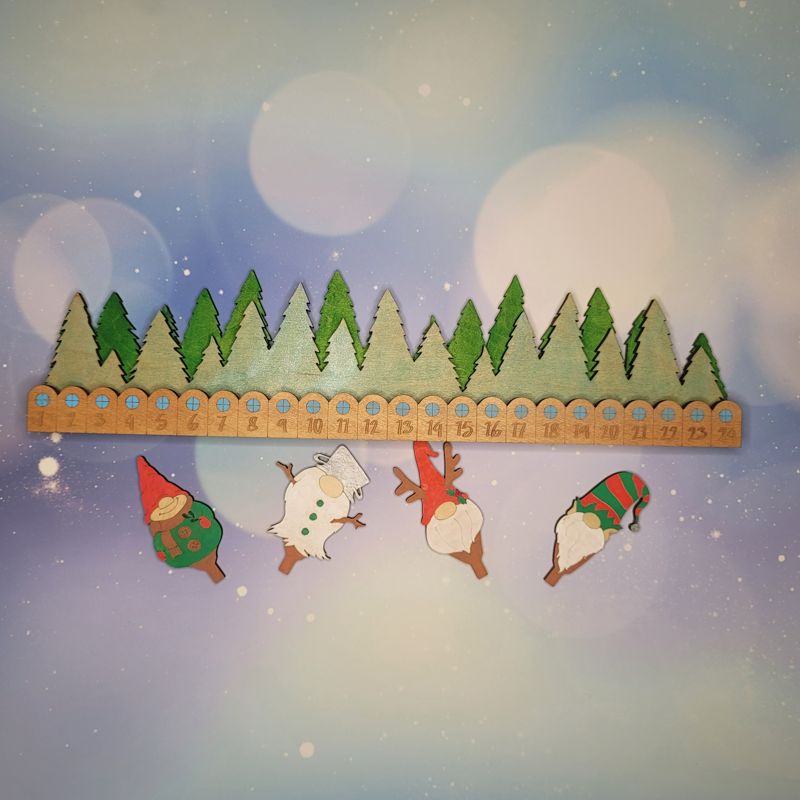 Gnome Village Advent Calendar: Charming Gnome Homes, Whimsical Characters, and Daily Christmas Countdown Fun for the Whole Family