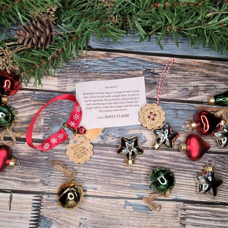 Santa's Lost Button and Rudolph's Lost Collar, the perfect additions to infuse your Christmas with magic and joy!