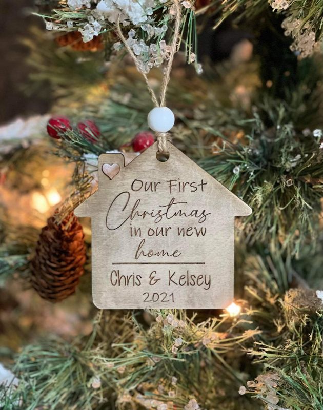 First Christmas In New Home Ornament