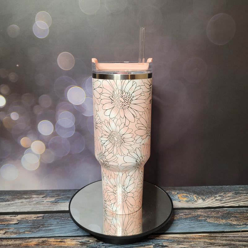 Daisy Stanley, Daisy Wrap, Daisy Tumbler (30oz Charcoal H2.0 | Design Only)