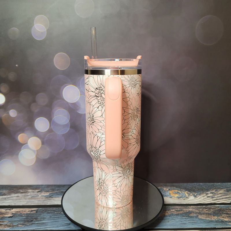 Daisy Stanley, Daisy Wrap, Daisy Tumbler (30oz Charcoal H2.0 | Design Only)