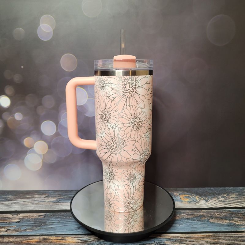 Daisy Stanley, Daisy Wrap, Daisy Tumbler (30oz Charcoal H2.0 | Design Only)