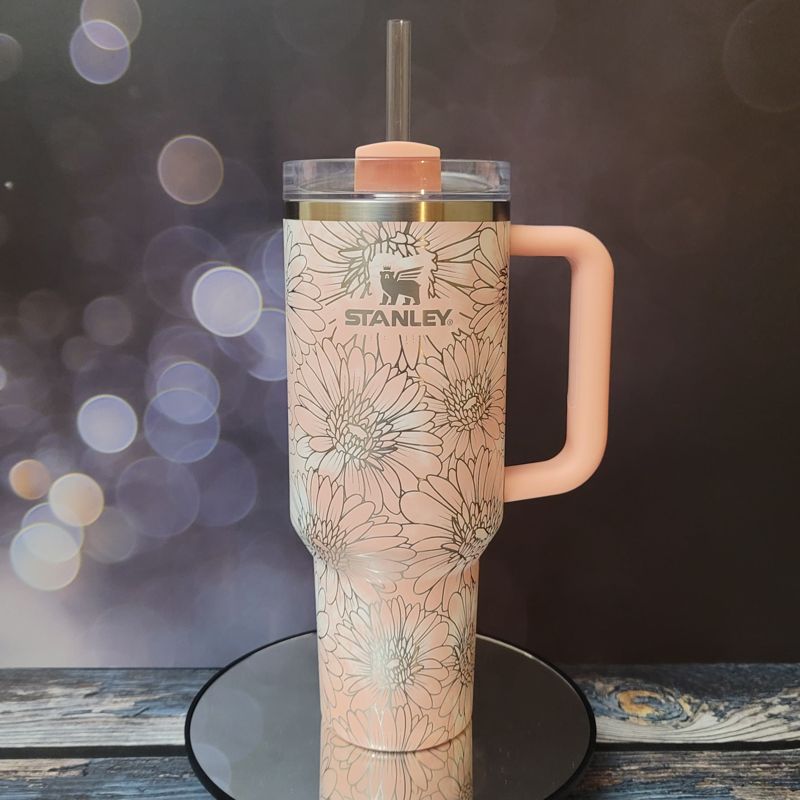 Daisy Stanley, Daisy Wrap, Daisy Tumbler (30oz Charcoal H2.0 | Design Only)