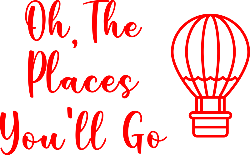 The Places You'll Go Sign