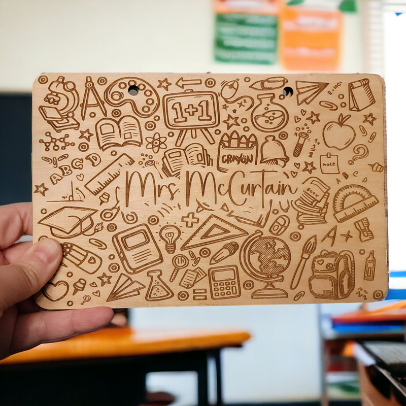 Personalized Teacher Card Keeper: The Perfect Teacher Appreciation Gift