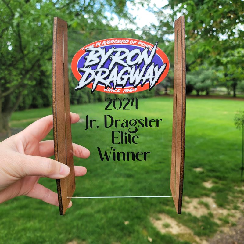 Custom UV Printed Acrylic Trophies: Personalized Brilliance