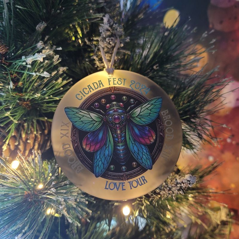 Cicada Fest 2024: UV-Printed Ornament with Nature’s Brilliance