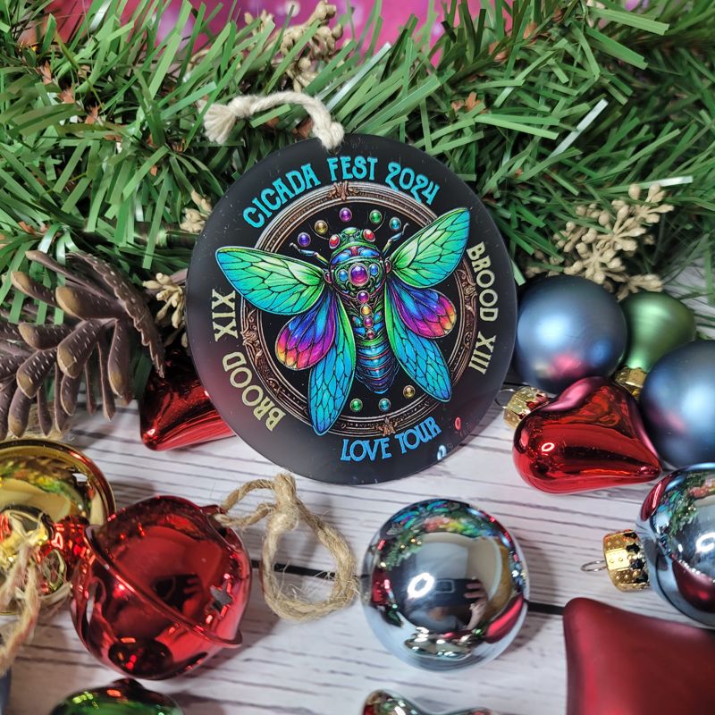 Cicada Fest 2024: UV-Printed Ornament with Nature’s Brilliance