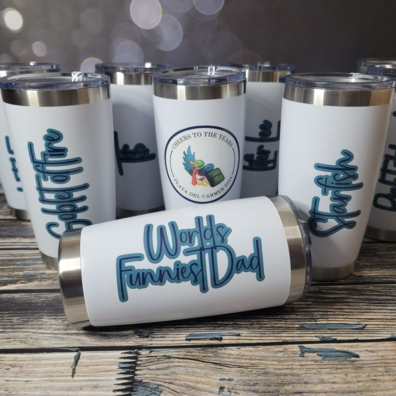 UV Tumbler Designs - Supply your own tumbler