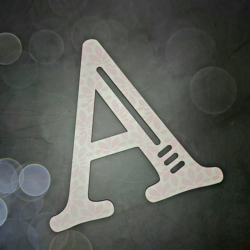 Custom UV Printed Letters - Personalized Designs on Maple Plywood