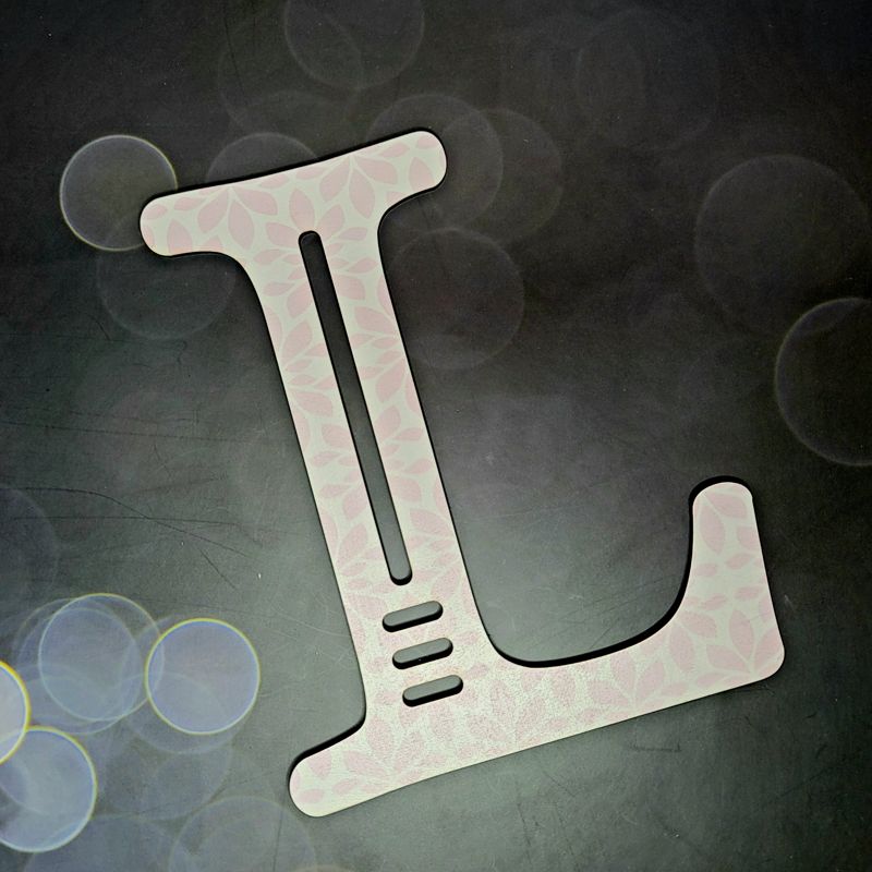 Custom UV Printed Letters - Personalized Designs on Maple Plywood