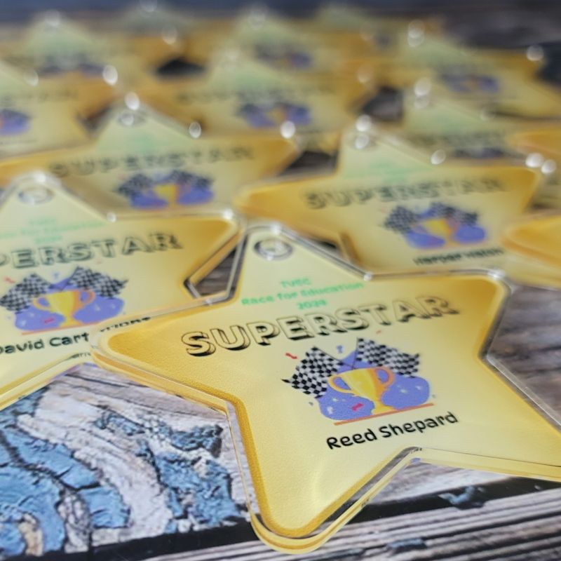 Custom UV Printed Medallions & Keychains 🏅🔑