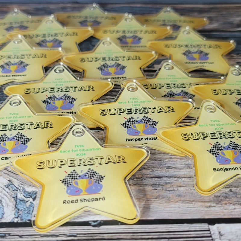 Custom UV Printed Medallions & Keychains 🏅🔑