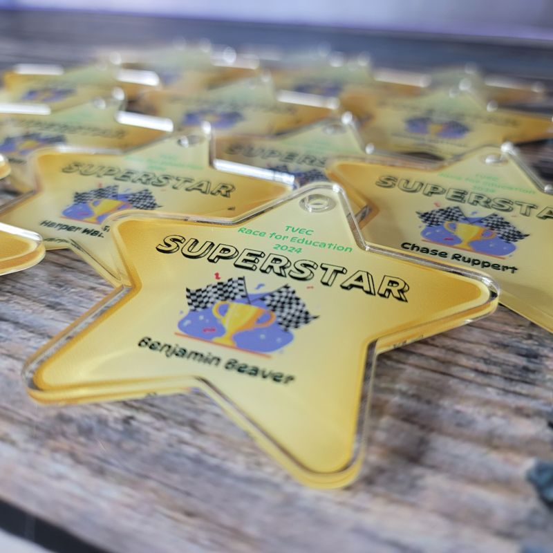Custom UV Printed Medallions & Keychains 🏅🔑