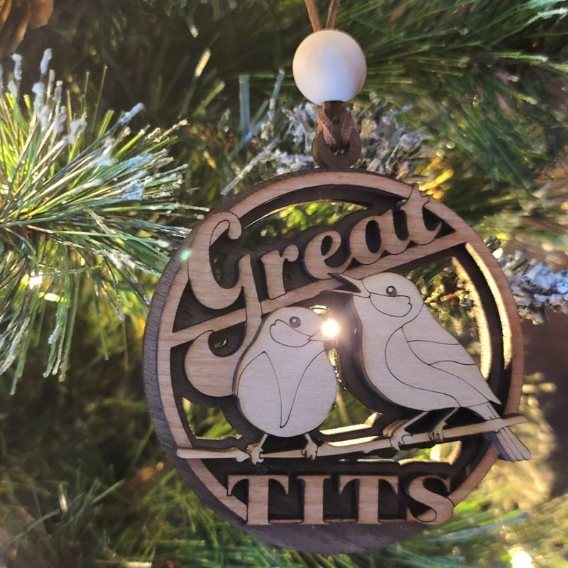 Witty Bird Ornaments - Funny Gift for Avian Enthusiasts