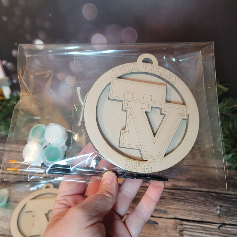 DIY School Spirit Ornaments 🎨✨