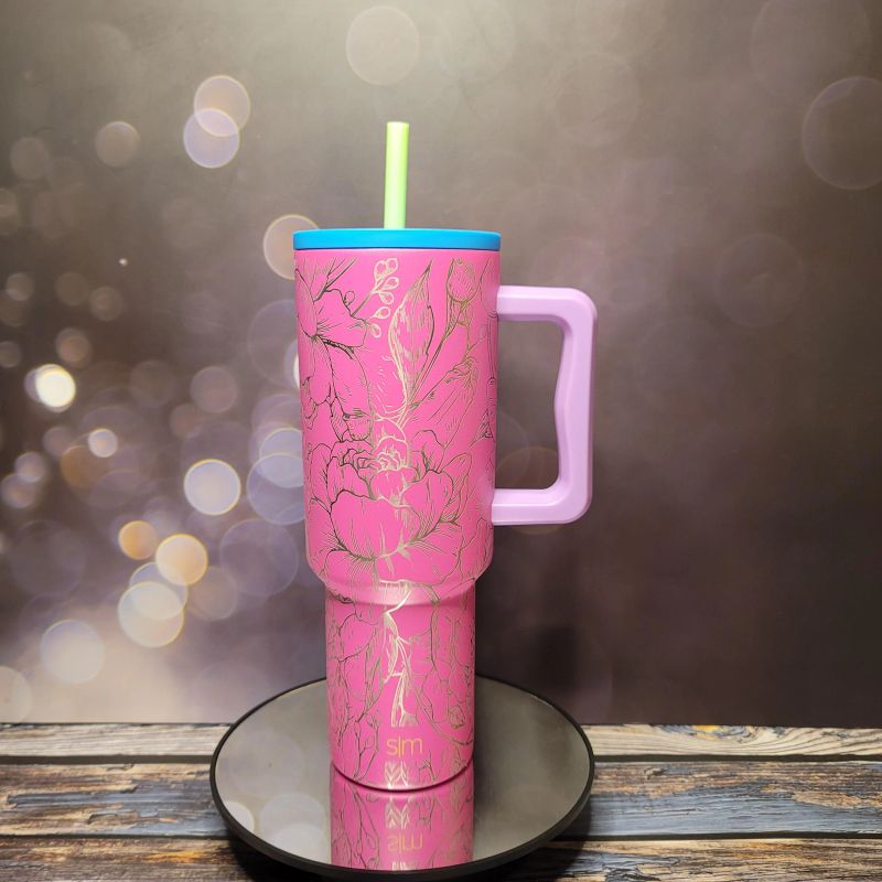 NSFW Engraved 40oz Tumbler with Handle | Adult Humor Mug