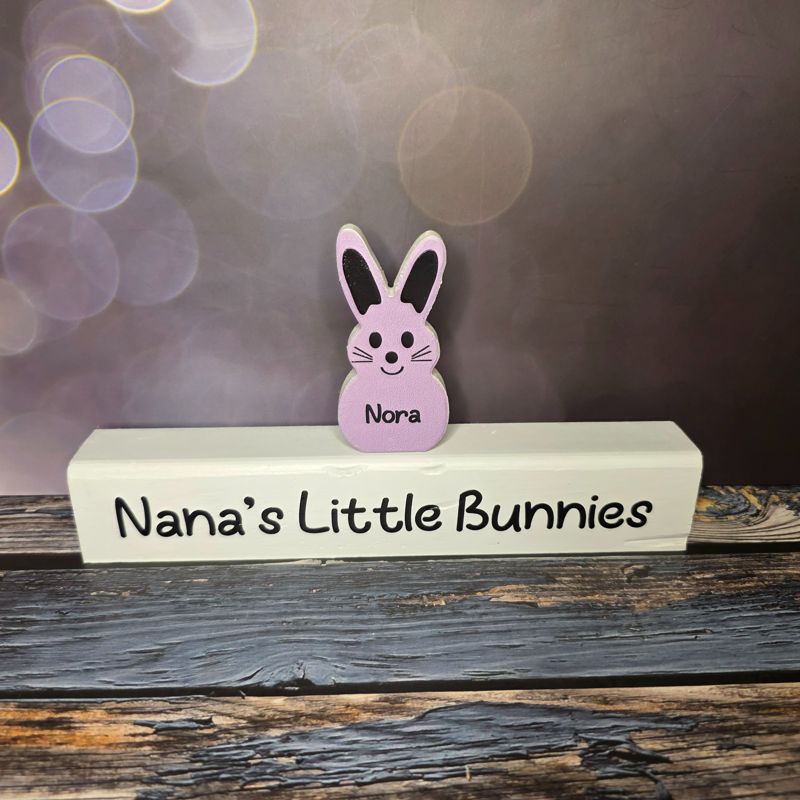 🐰 Celebrate Family with a Little Bunnies Shelf Sitter Sign! 🐰