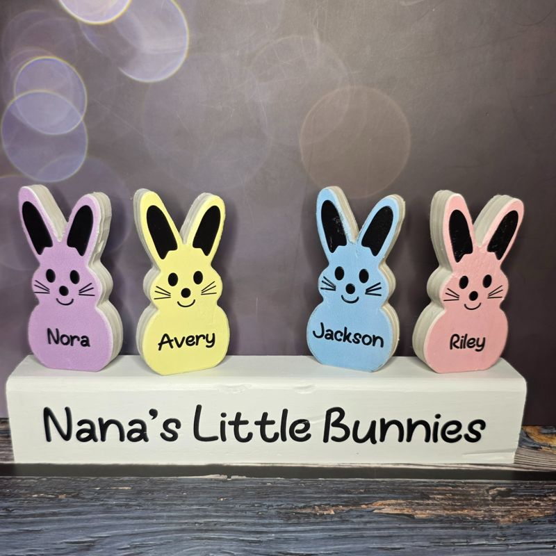 🐰 Celebrate Family with a Little Bunnies Shelf Sitter Sign! 🐰