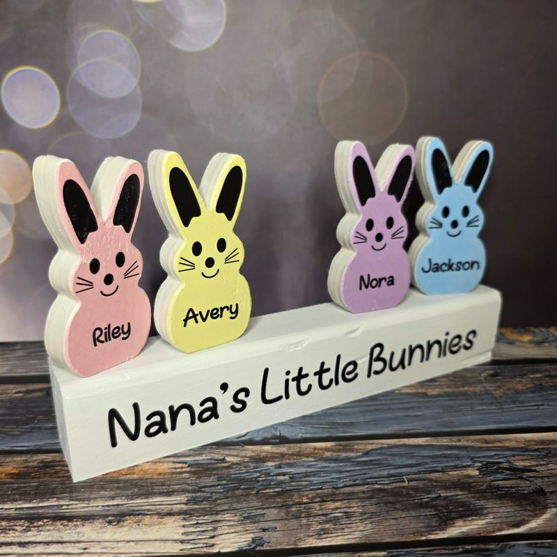 🐰 Celebrate Family with a Little Bunnies Shelf Sitter Sign! 🐰