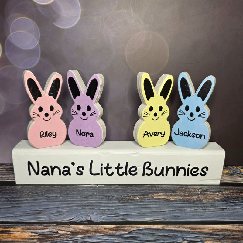 🐰 Celebrate Family with a Little Bunnies Shelf Sitter Sign! 🐰