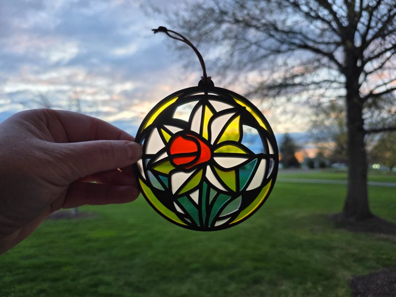 Stained Glass Flowers – Unbreakable Beauty for Your Home 🌸✨