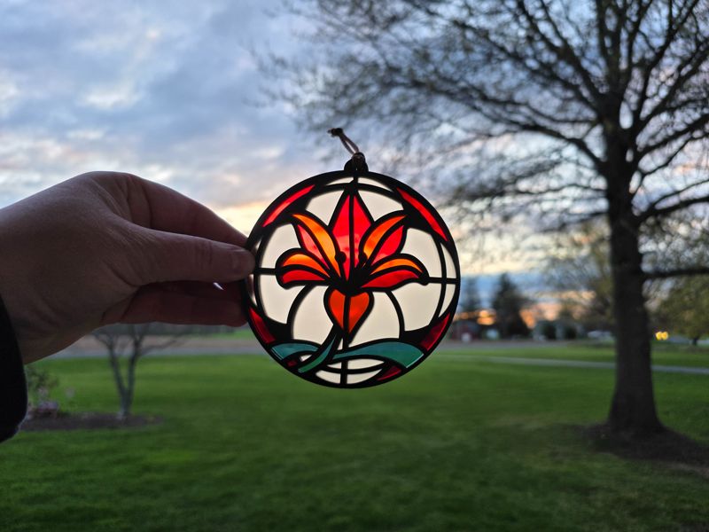 Stained Glass Flowers – Unbreakable Beauty for Your Home 🌸✨