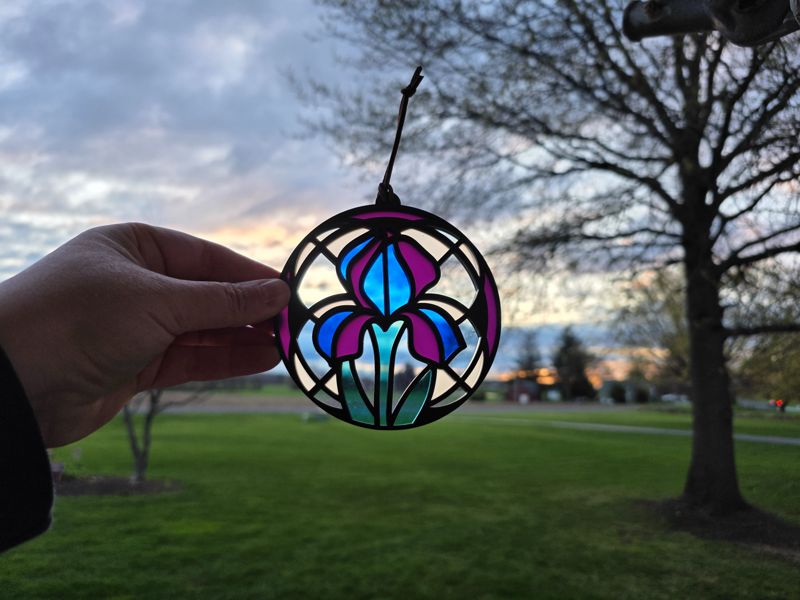 Stained Glass Flowers – Unbreakable Beauty for Your Home 🌸✨