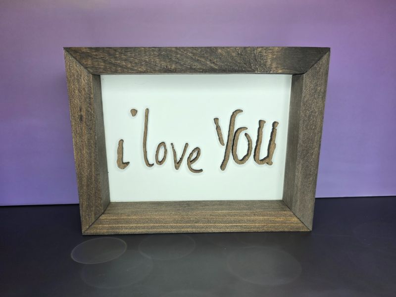 🖋️ Custom Handwritten Note Wood Sign | 3D Laser Cut Keepsake | Personalized Gift 🎁