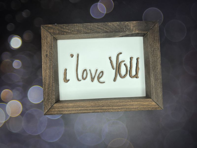 🖋️ Custom Handwritten Note Wood Sign | 3D Laser Cut Keepsake | Personalized Gift 🎁