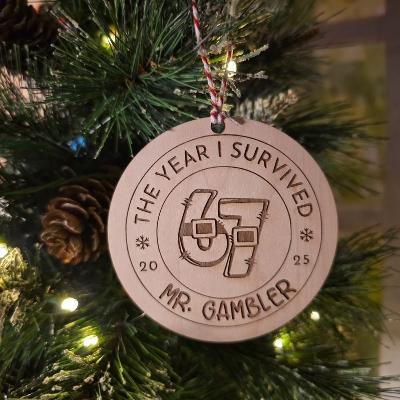 Teacher Ornament The Year I Survived 67