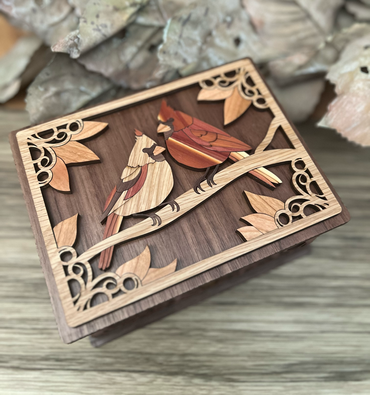 Cardinal Keepsake Box 🐦🌿